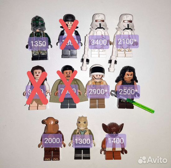 Lego Star Wars фигурки