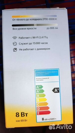 Умная лампочка яндекс