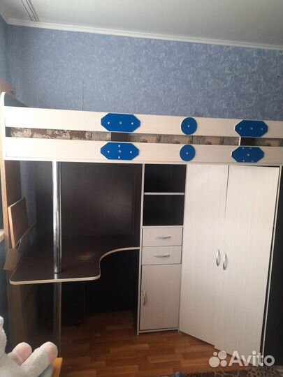 Детская кровать чердак