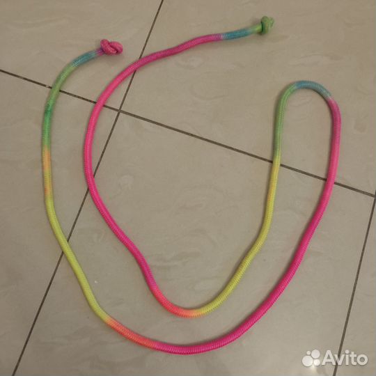 Скакалка, резина с петлями, подушка для растяжки