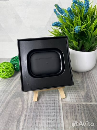 Наушники AirPods Pro 2 черные с шумоподавлением