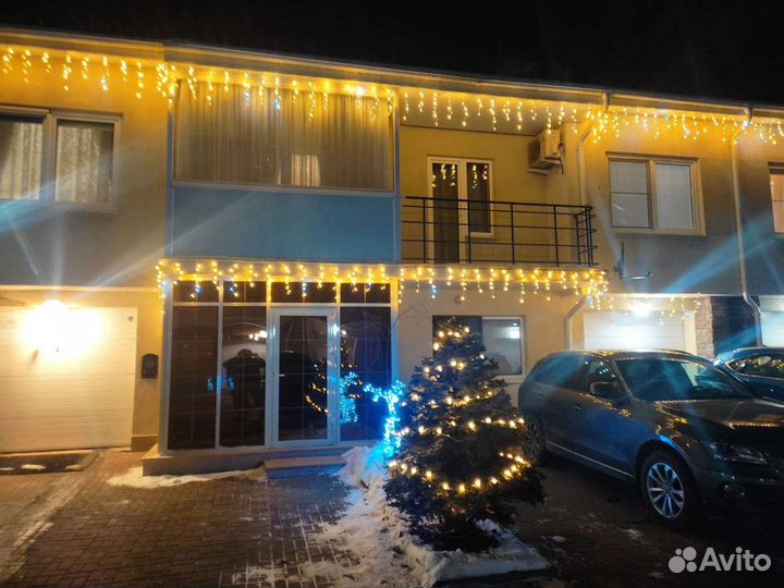 Монтаж гирлянд, освещения. Уличные гирлянды