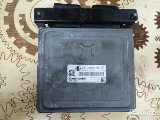 Блок управления двигателем skoda roomster 1 (77B04