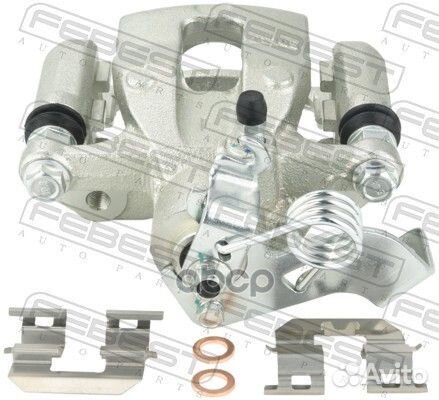 Суппорт тормозной hyundai accent 11- зад. лев