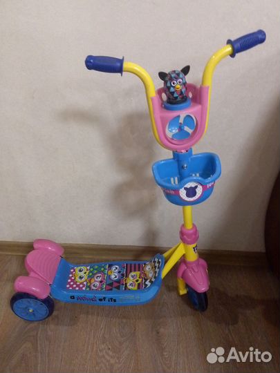Самокат детский трехколесный