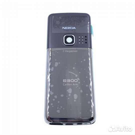 Корпус Nokia 6300 серый + клавиатура