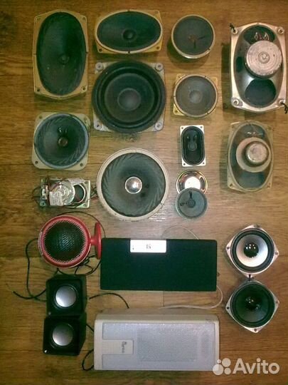 Разные динамики, колонки, наушники и прочее