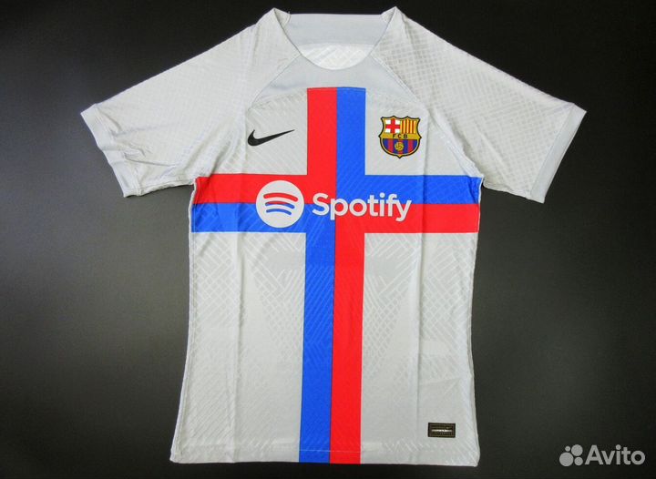 Футболка игровая третья гостевая Барселона сезон 2