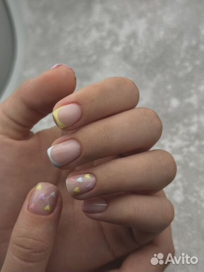 Маникюр гель-лак