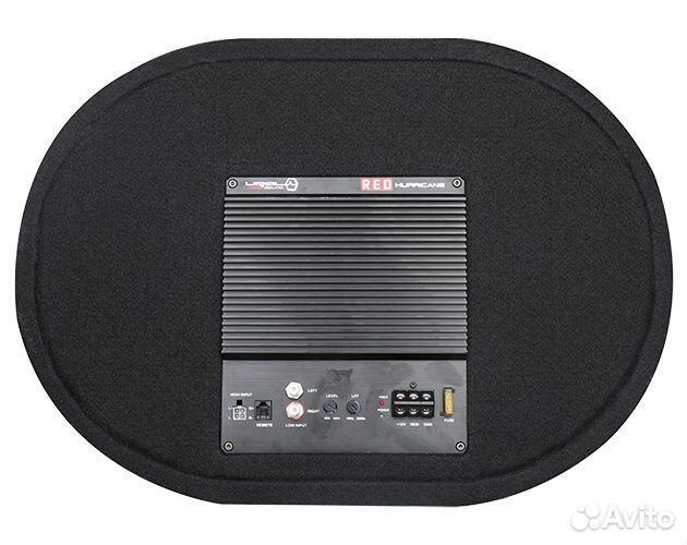 Активный сабвуфер ural (Урал) AS-D12A RED hurrican