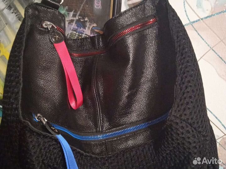 Сумка / мешок натуральная кожа новая Турция