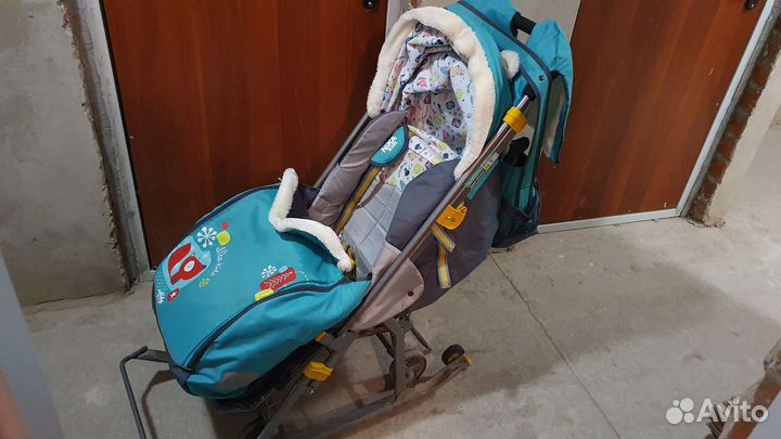 Коляска санки Ника 7-2