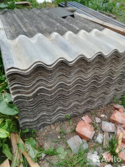 Шифер 8 волновой бу
