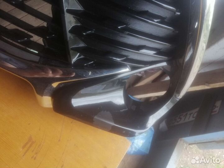 Нижняя решетка бампера камри 55