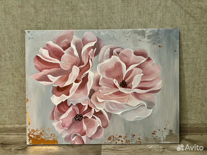 Интерьерная картина цветы