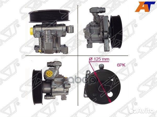 Насос гур mercedes C 00-17/CLK 00-09/E 00-08/GL