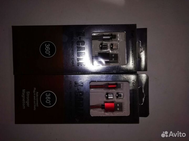 Магнитный кабель 3 в 1