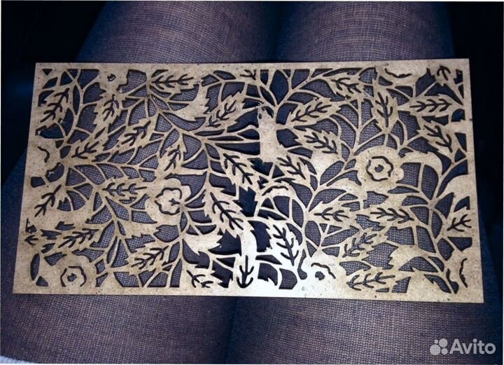 Картина из металла лазером