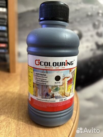 Универсальная черная краска для принтера