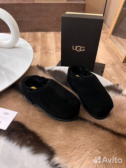 Угги замшевые UGG Pumped black