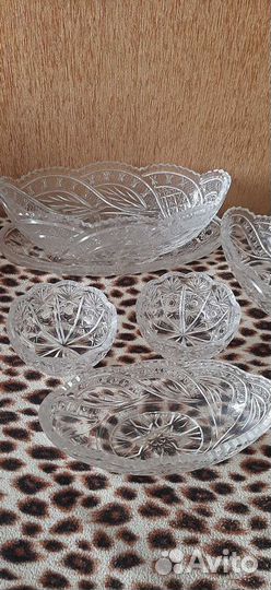 Хрустальная салатница