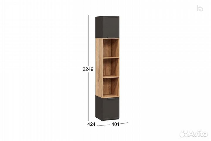Шкаф распашной Стелла 402.2