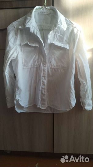 Блузки белые для девочки в школу