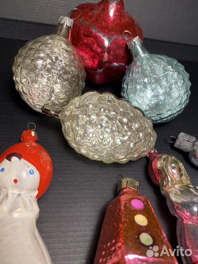 Елочные игрушки СССР