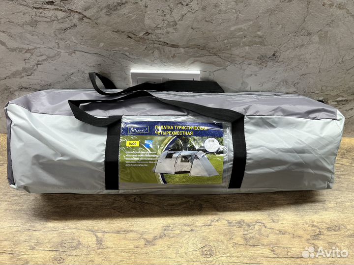 Палатка 4 местная с тамбуром