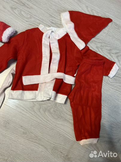 Костюм деда мороза детский