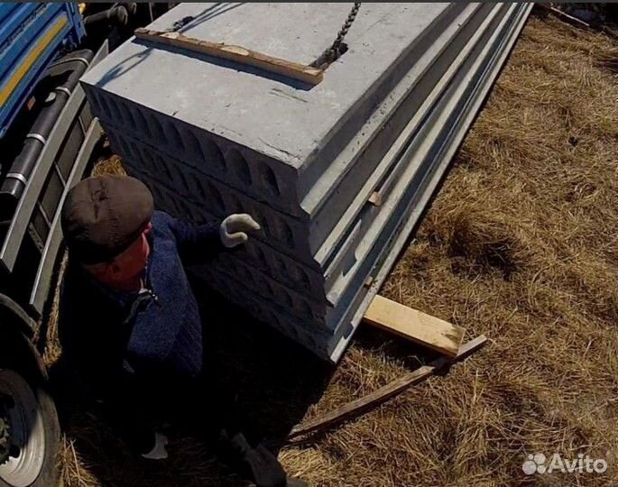 Плиты для стройки с проушинами