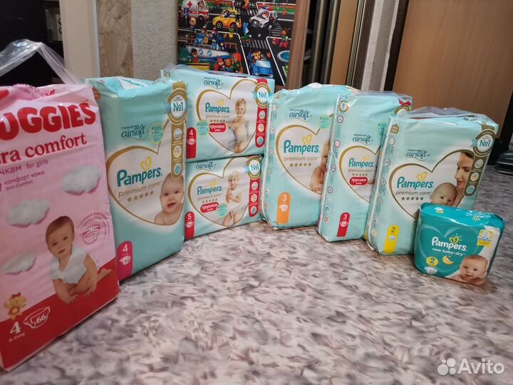 Подгузники трусики(huggies ;pampers)