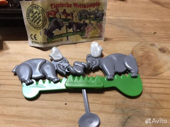 Игрушки из киндера