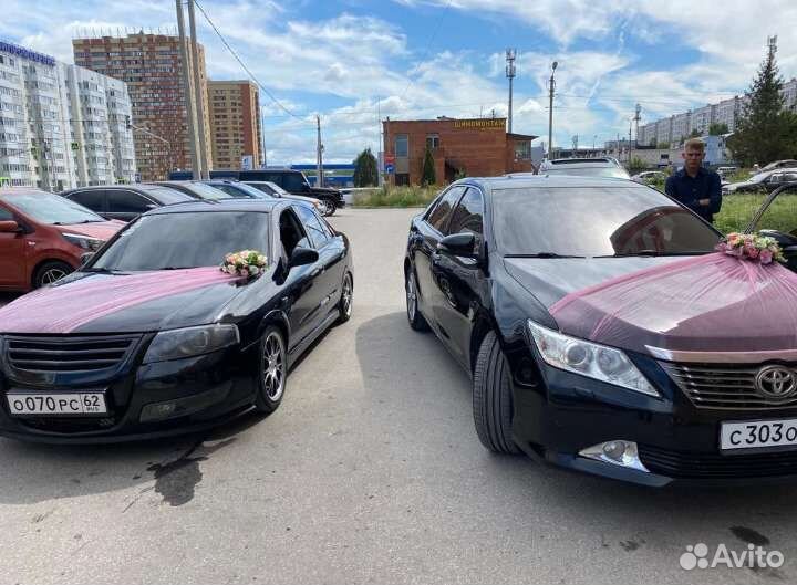 Свадебные украшения на машину