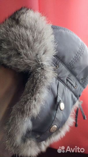 Шапка для мальчика 57 см зима натуральная