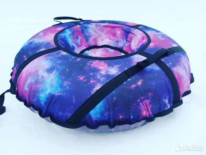 Тюбинг ватрушка 90см космос