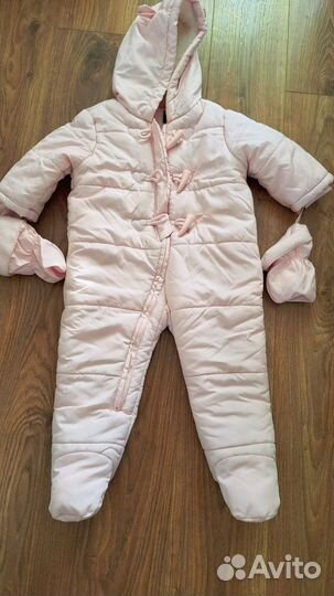 Детский демисезонный комбинезон 68 86