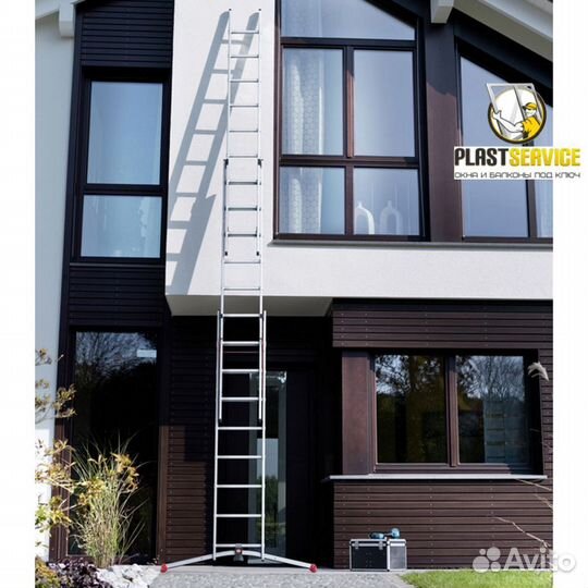 Алюминиевые окна, остекление теплый профиль