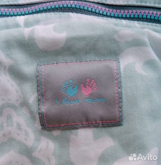 Эргорюкзак, слинг-рюкзак I love mum