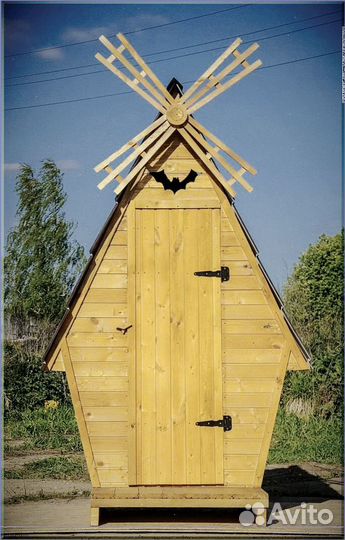 Уличный туалет домик с установкой WTC