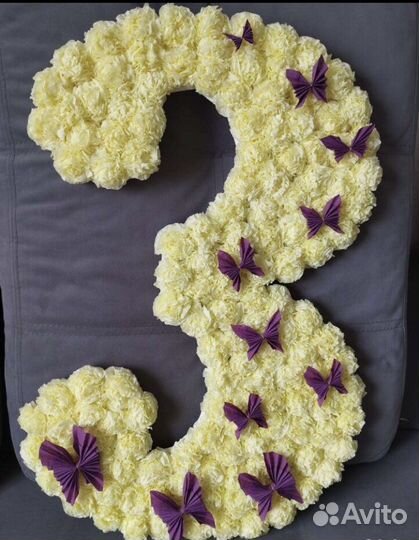 Цифра 3 на день рождения