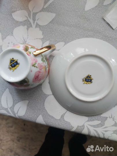 Чайные кофейные наборы золото24карата