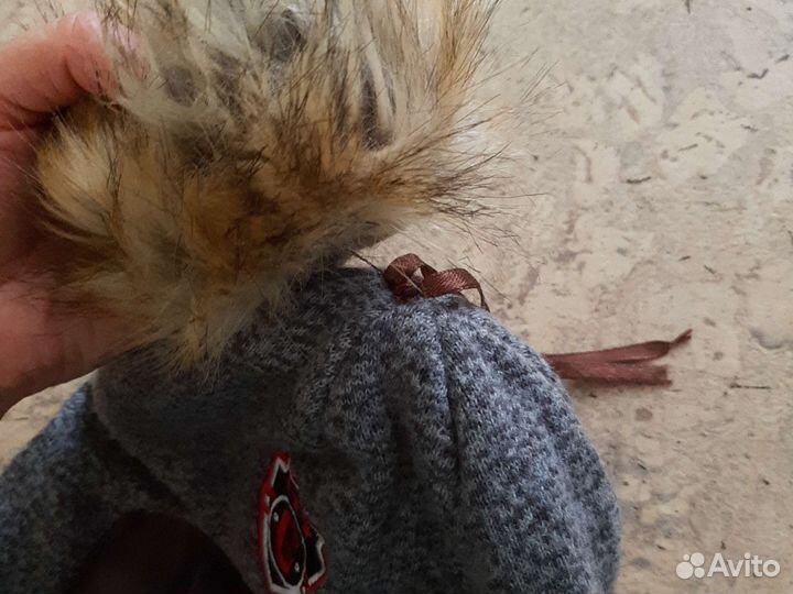 Зимняя шапка-шлем Gusti