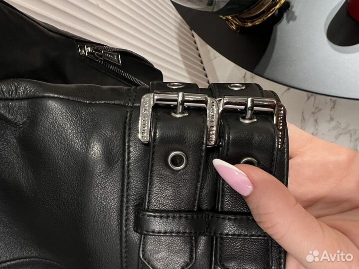 Кожаная куртка Philipp plein оригинал