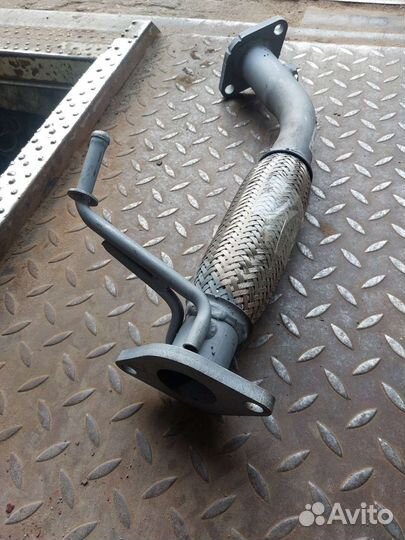 Гофра глушителя hyundai solaris