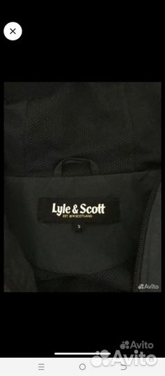 Lyle scott куртка