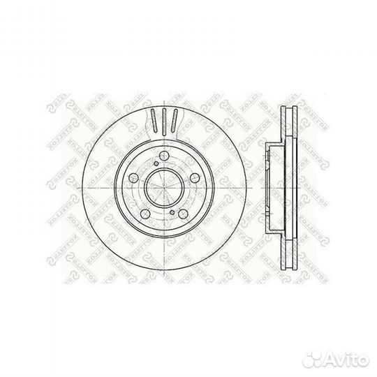 Диск торм. пер