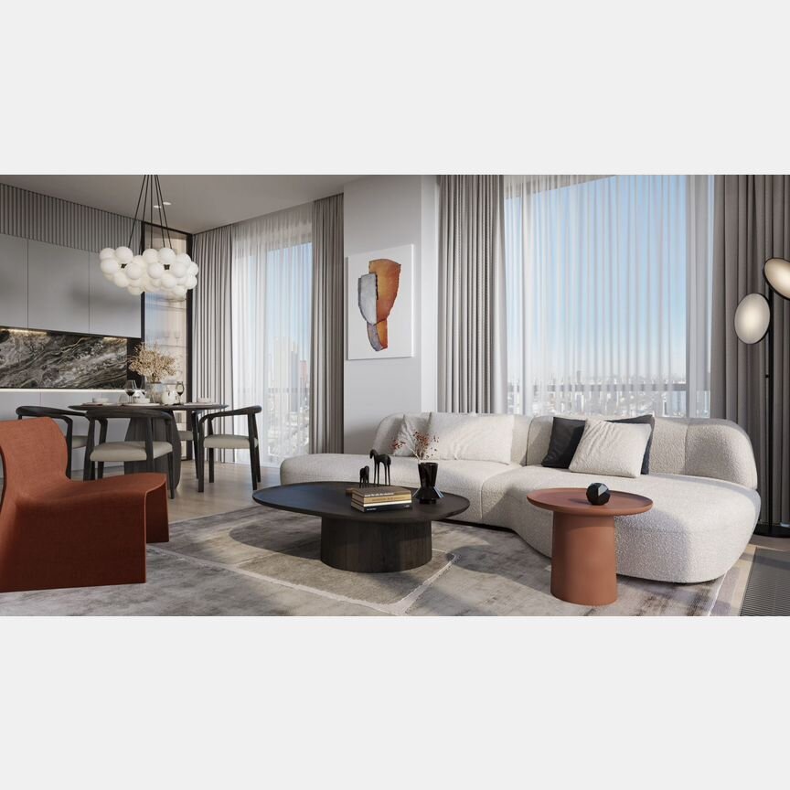 1-к. квартира, 47,4 м², 5/7 эт.