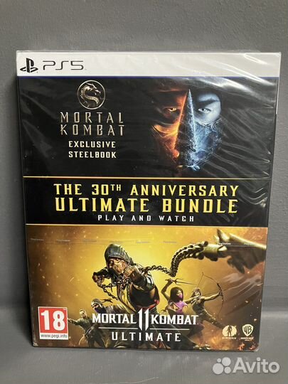 Mortal kombat 11 ultimate ps5 Exclusive Steelbook