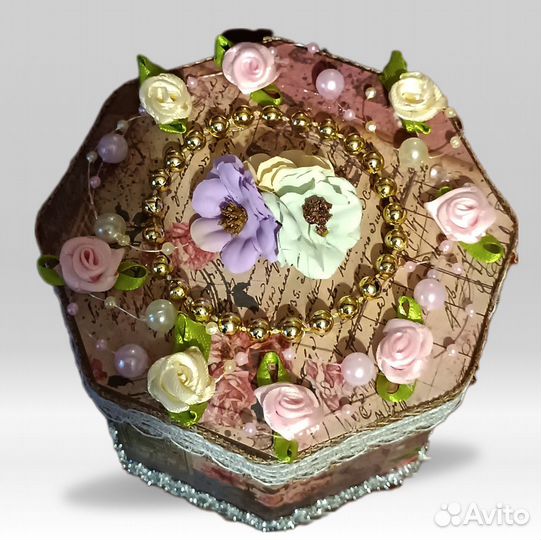 Поделка. Шкатулка. Подарок. Сувенир